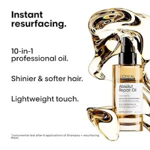 Loreal Absolute Repair 10 in 1 Oil 90ml for damage hairs brand