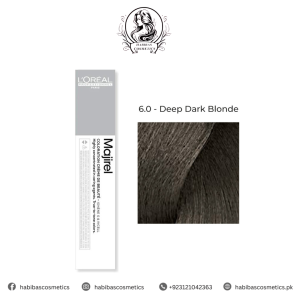 Loreal Professionel Majirel Hair Color 6.0 Deep Dark Blonde 50ml