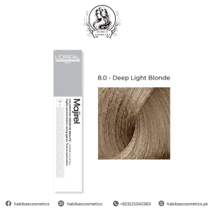 Loreal Professionel Majirel Hair Color 8.0 Deep Light Blonde 50ml