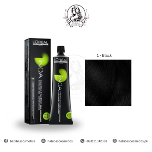 Loreal Professionnel Inoa Hair Color 1 BLACK
