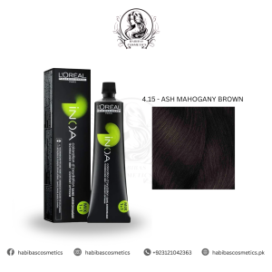 Loreal Professionnel Inoa Hair Color 4.15 ASH MAHOGANY BROWN