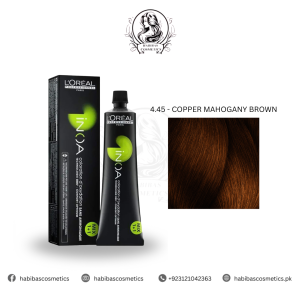Loreal Professionnel Inoa Hair Color 4.45 COPPER MAHOGANY BROWN