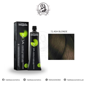Loreal Professionnel Inoa Hair Color 7.1 ASH BLONDE