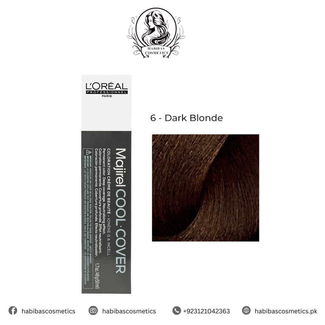 Loreal Professionnel Majirel Cool Cover 6 Dark Blonde 50ml