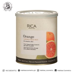 Rica Liposoluble Orange Wax 800ml