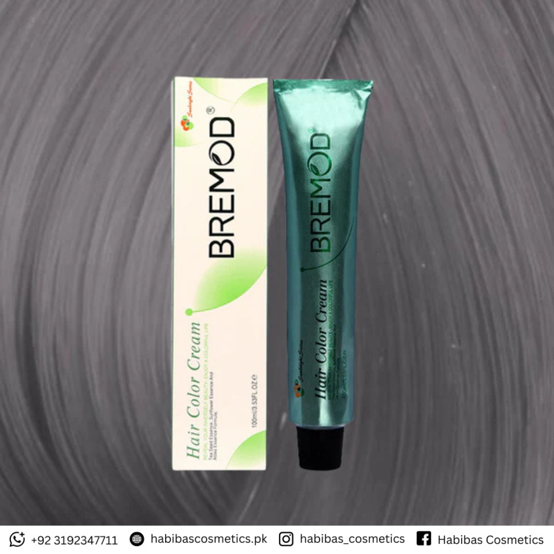 Bremod Hair Color Cream 12.88 Ash Blond Silver 100ml