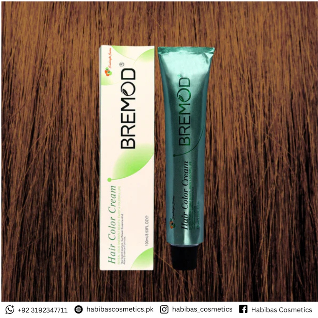 Bremod Hair Color Cream 5.45 Light Copper Mahogany Brown 100ml