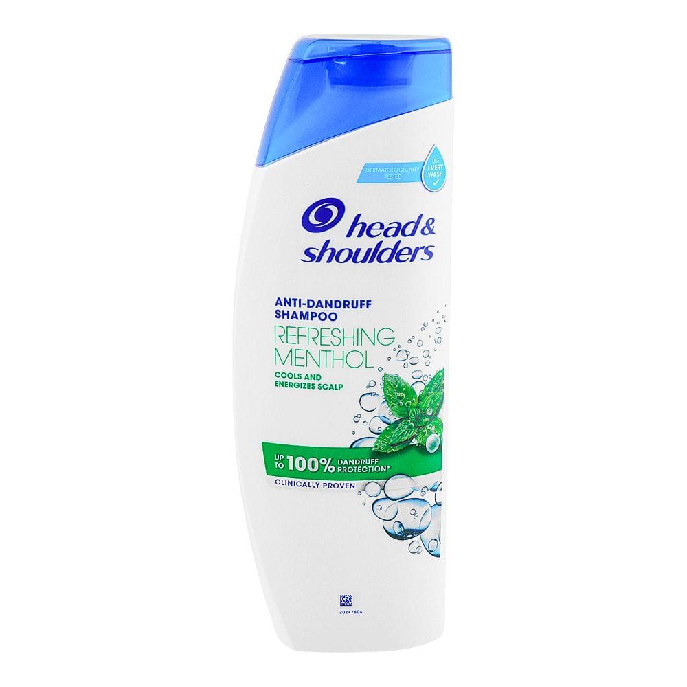 Head & Shoulders Menthol Refresh Anti-Dandruff Shampoo, 360ml