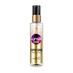 Sunsilk Super Shine 48 Frizz Control With Vitamin E Serum, For Frizzy Hair, 92ml
