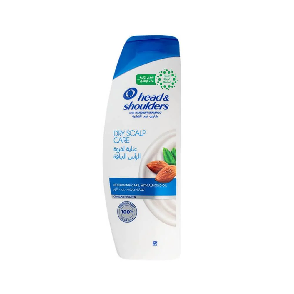Head & Shoulders Dry Scalp Care Anti-Dandruff Shampoo, With Almond Oil, 185ml