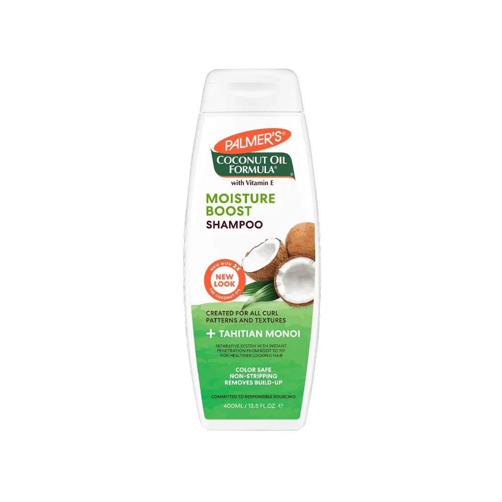 Palmer's Coconut Oil Formula With Vitamin E Moisture Boost Shampoo, For Dry, Damaged Or Color Treated Hair, 400ml