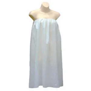 Beautician White Salon Gown