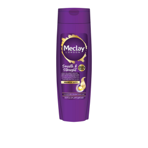 Meclay London Collagen Keratin Elastin Smooth & Straight Shampoo, For Frizz-Free Straight Shiny Hair, 360ml