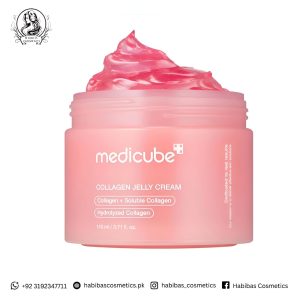 Medicube Collagen Jelly Cream 110ml – Korean Glass Skin Hydrating Moisturizer with 3-Collagen Complex