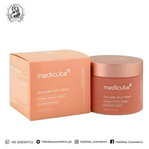 Medicube Collagen Jelly Cream 110ml – Korean Glass Skin Hydrating Moisturizer with 3-Collagen Complex