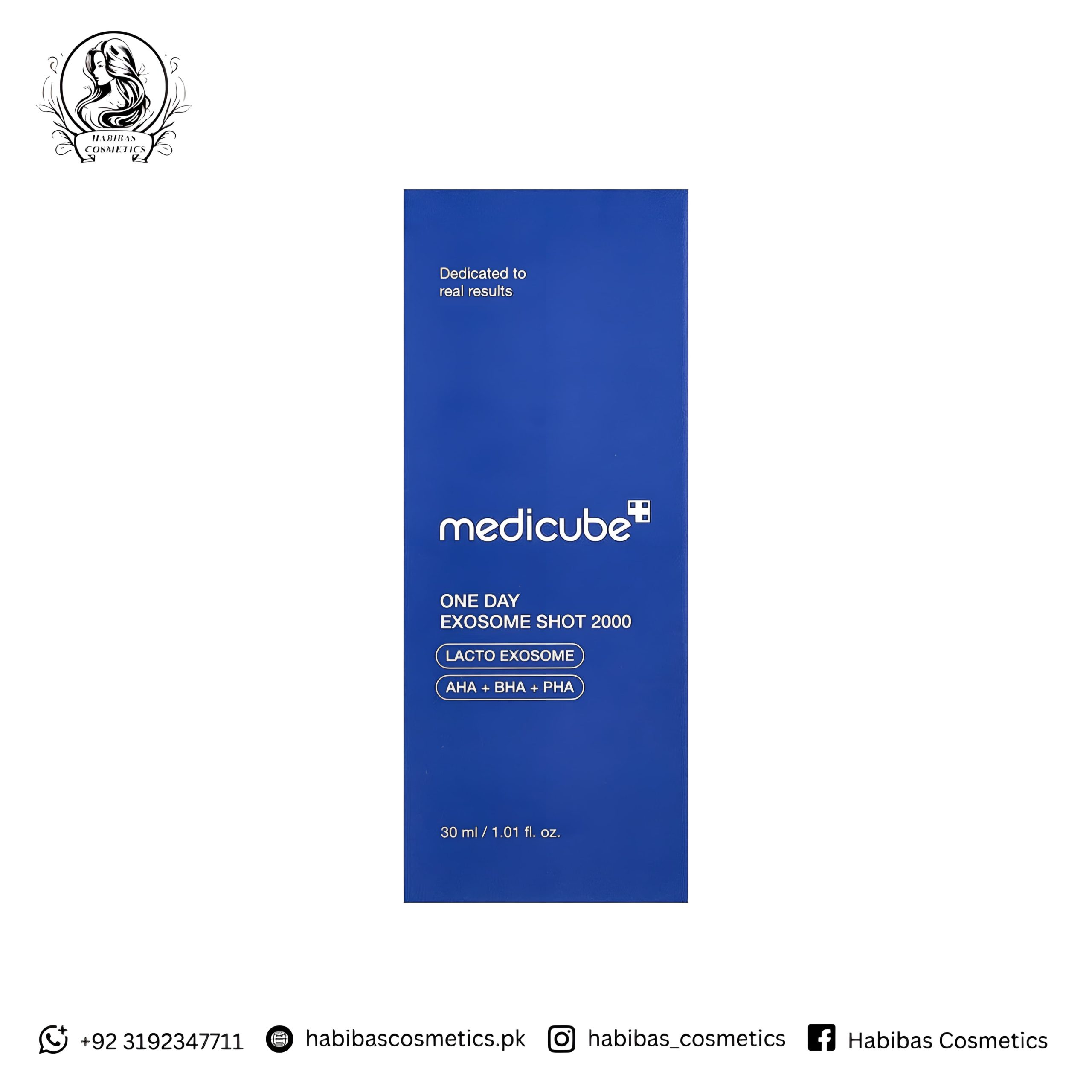 Medicube One Day Exosome Shot 2000 30ml retail box Korean skincare serum
