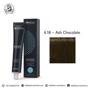 Indola Permanent Caring Color 60ml professional permanent hair color tube and box